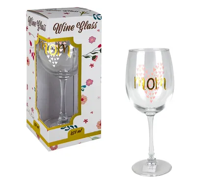 Mom Wine Glass, 450ml