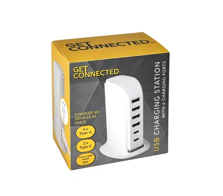 Usb Multi Port Charger, Type C And A