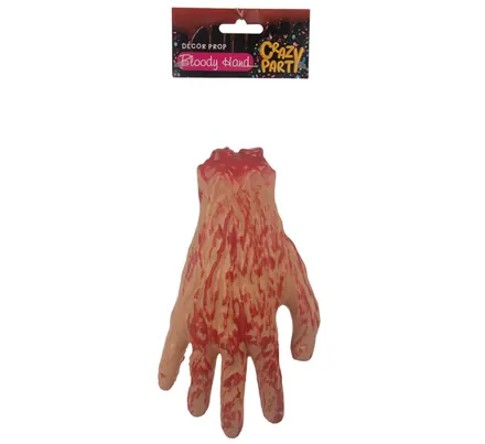 Bloody Hand Party Prop
