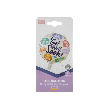 Get Well Or Welcome Home Helium Balloon