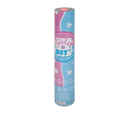 Gender Reveal Confetti Cannon, Pink