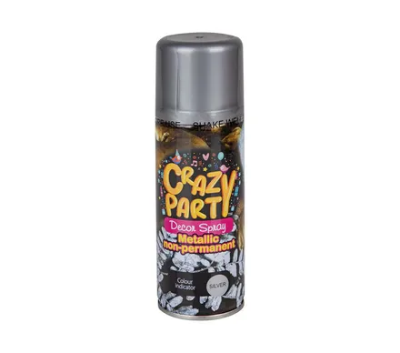 Crazy Party Metallic Decor Spray