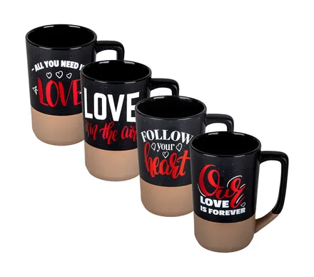 Matte Mug With Clay Bottom, 330ml