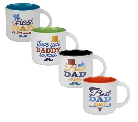 Two Tone  Dad Mug, 400ml
