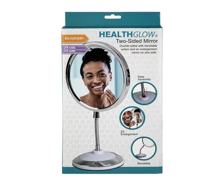 Standing Mirror, 29cm, Dia 14cm,Bendable