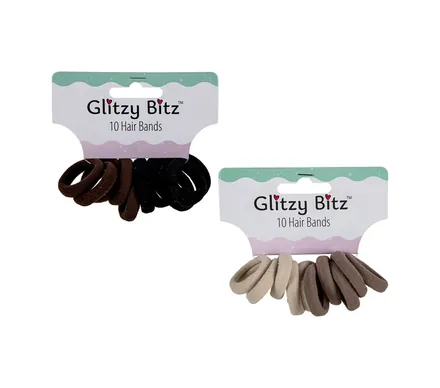 Hairband Elastic, 10-Piece