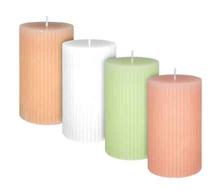 Pillar Candle,13x7cm Assorted Scented