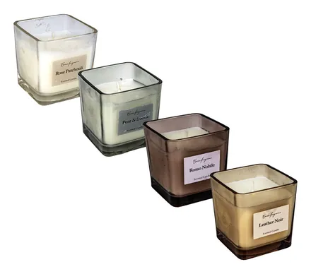 Scented Candle,In Glass Holder,7x7cm