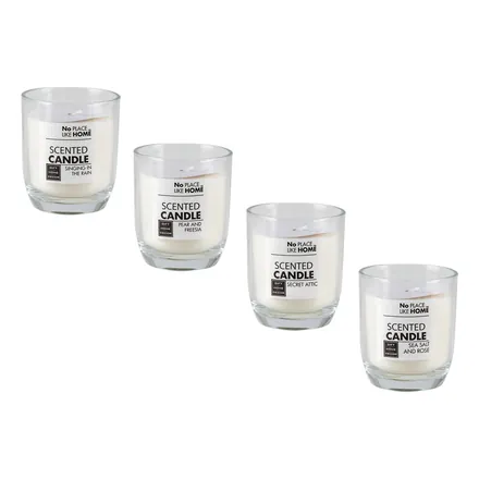 Scented Candle,In Glass Holder