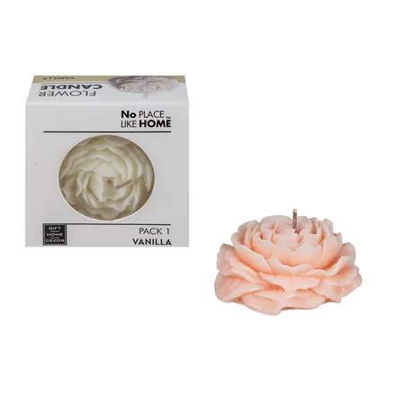 Flower Shaped Candle, 7.5 X 3cm