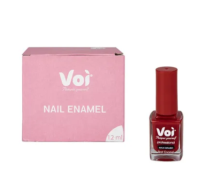 Voi Nail Polish, Cherry Red, 12ml