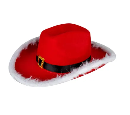 Christmas Cowboy Hat, 31 X 37cm