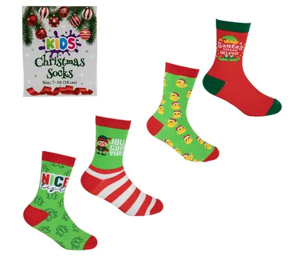 Christmas Dress Up Kids Socks
