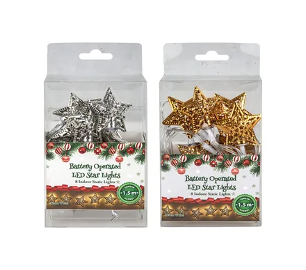 String Of 8led Christmas Lights, 1.5m