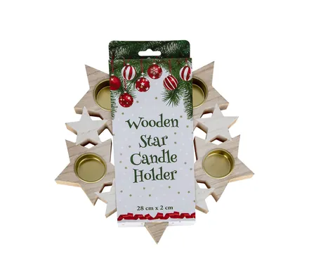 Christmas Wreath Candle Holder