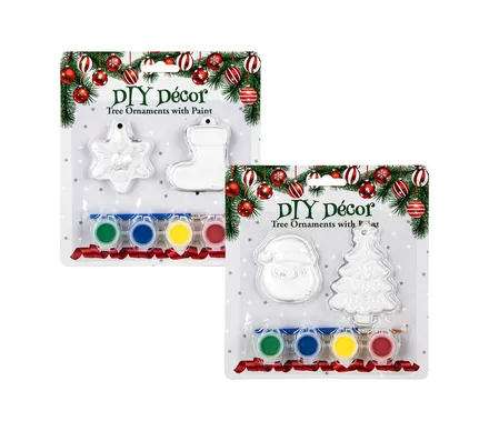 Christmas Stationery Diy Tree With Paint