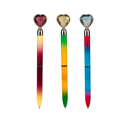 Novelty Heart Pen Bright Body