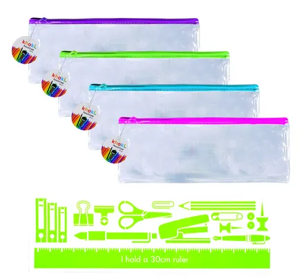 Pencil Case Clear, 30cm