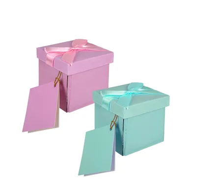 Flat Pack Pastel Gift Box