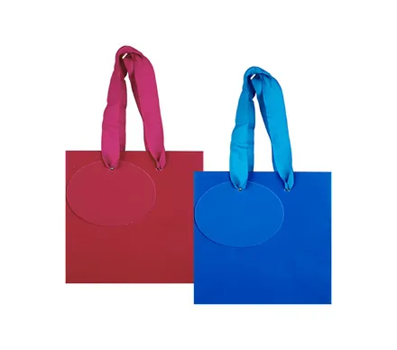 Solid Colour Gift Bag, Square