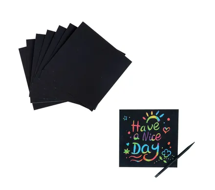25 Scratch Art Notes
