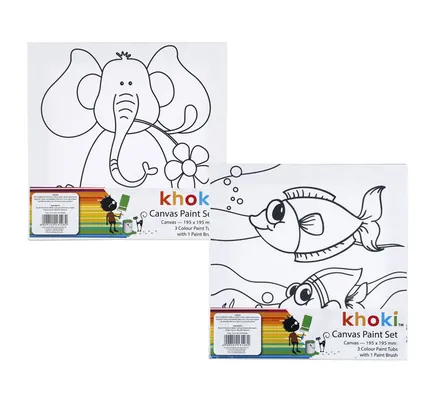 Art & Craft Paint Canvas, 20 X 20cm