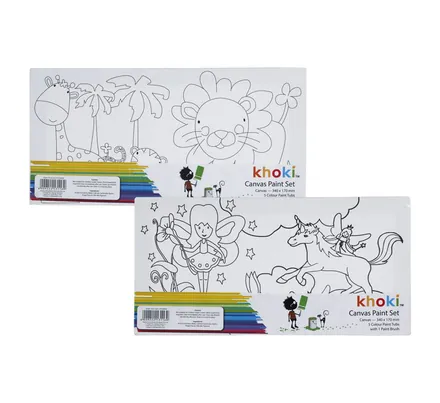 Art & Craft Paint Canvas, 37 X 14cm