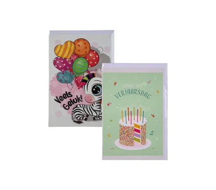 Girl Birthday Card & Envelope