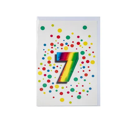 Milestone Birthday Card & Envelope 7