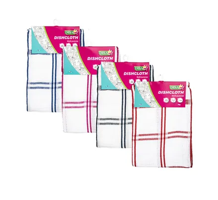 Dish Cloth Cotton Heavy Duty 45 X 70cm