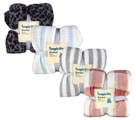 Check Soft Sherpa Blanket