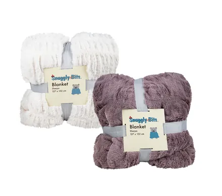 Rabbit Faux Sherpa Blanket