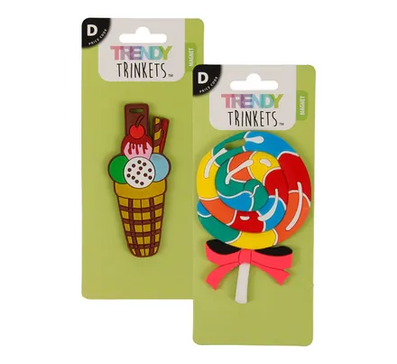 Candy Magnet 10.5 X 6.5cm Assorted