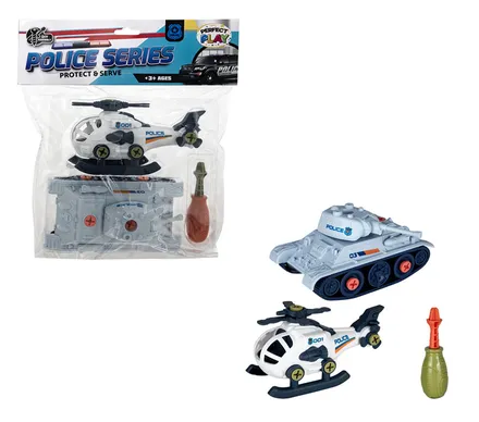 Diy Assemble Vehicles, 3-Piece