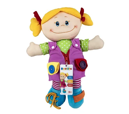 Learn To Dress, Rag Doll Girl 45cm