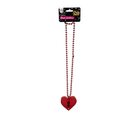 Novelty Light-Up Heart Necklace
