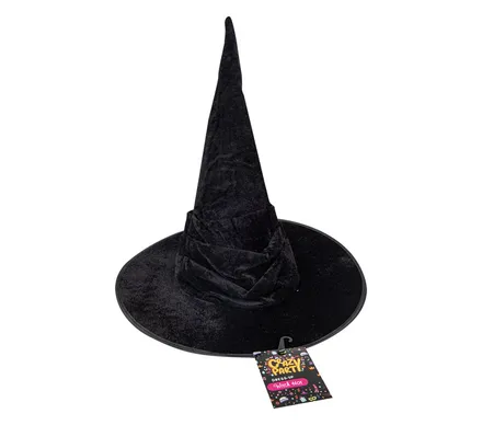 Dress Up Velvet Witch Hat
