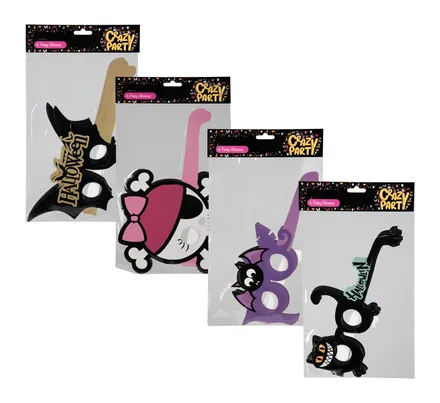 Halloween Paper Glasses, 6-Pk