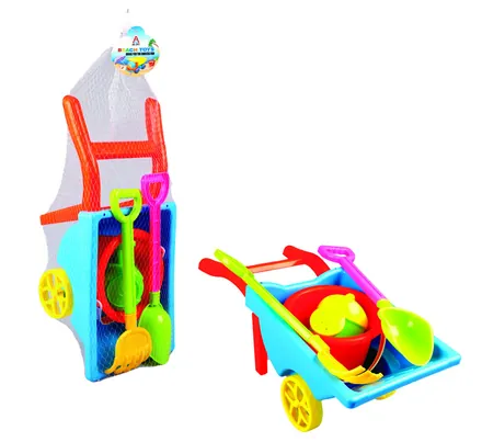 Beach Wheelbarrow Play Set,  5-Piece
