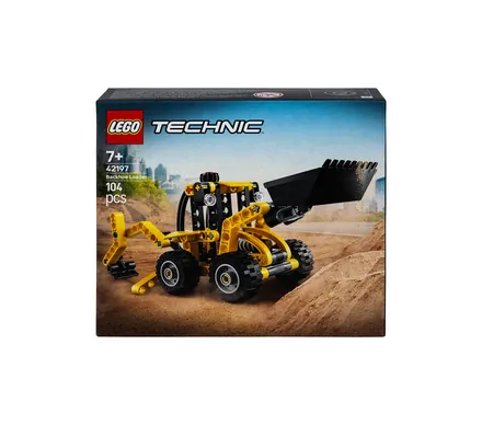 Lego Blocks Backhoe Loader