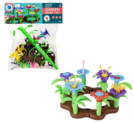 Flower Garden Building Block Set