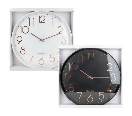 Round Wall Clock Elegant Design