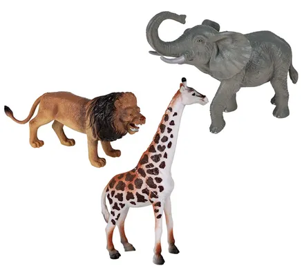 Wild Animals, Height 8-20cm