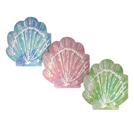 Serviettes 2ply 33cm 12pc Shell Shaped