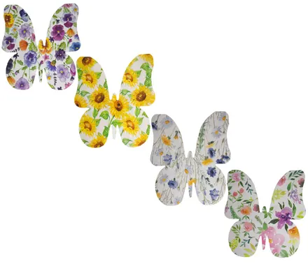 Serviettes 2ply 12pc Butterfly Shaped