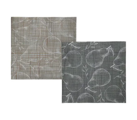 Serviettes 2ply 20pc Pears