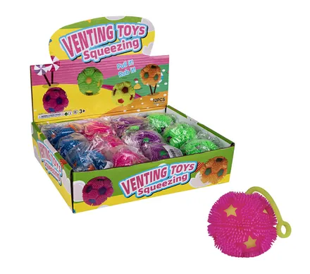 Prickly Ball With String & Light, 6cm