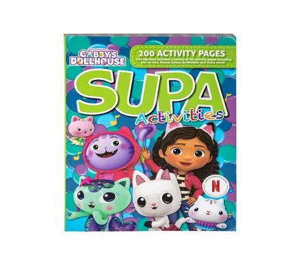 Gabby's Dollhouse Supa Colouring Book