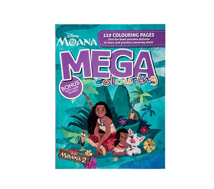 Moana Mega Colouring Book
