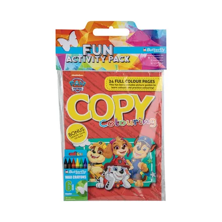 Paw Patrol Colouring Hanging Pack